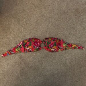 H&M Pink Floral Bikini Top